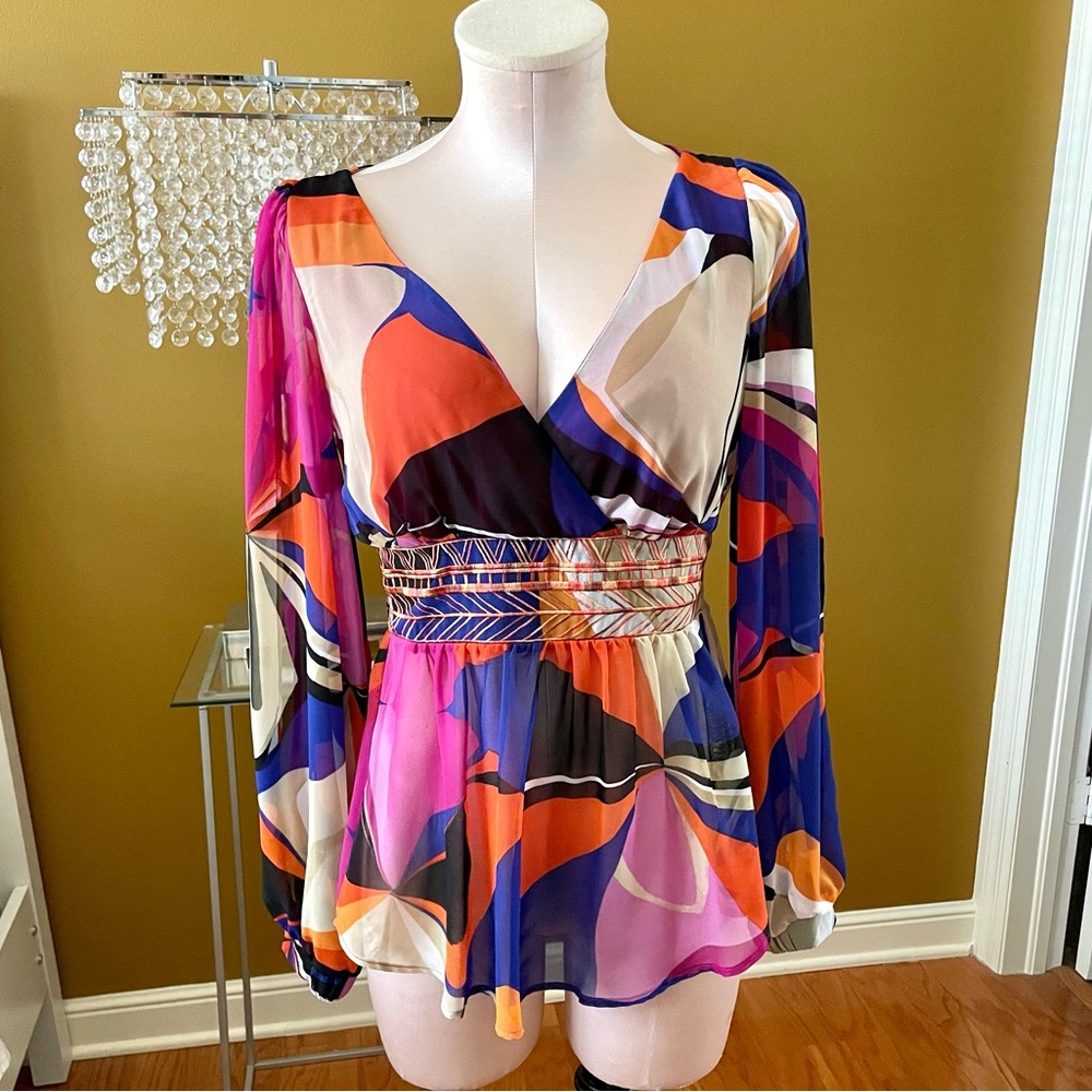 XOXO blouse Sz S